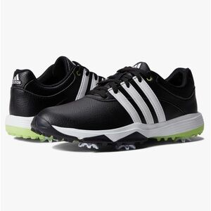 Adidas youth junior cleated golf shoe - size 6Y